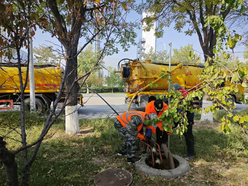 龙池厂区管道清洗